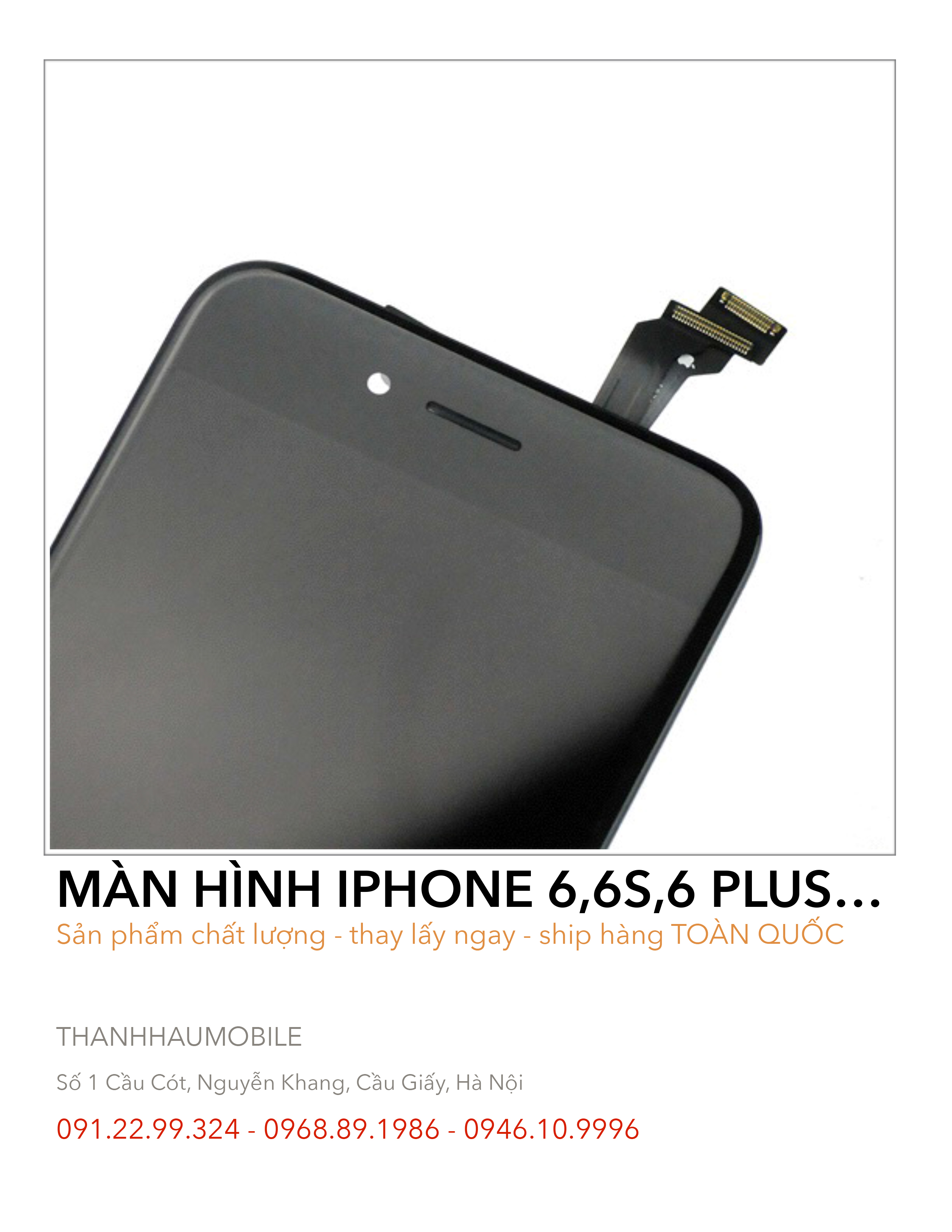 Màn hình iphone 6 - Thay màn hình iphone 6 | Thanh Hậu Mobile